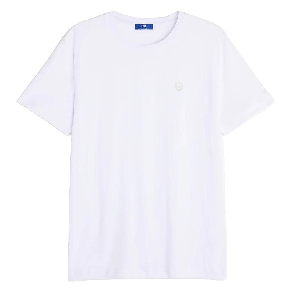 T-Shirt Blanc Homme TBS Recif 1
