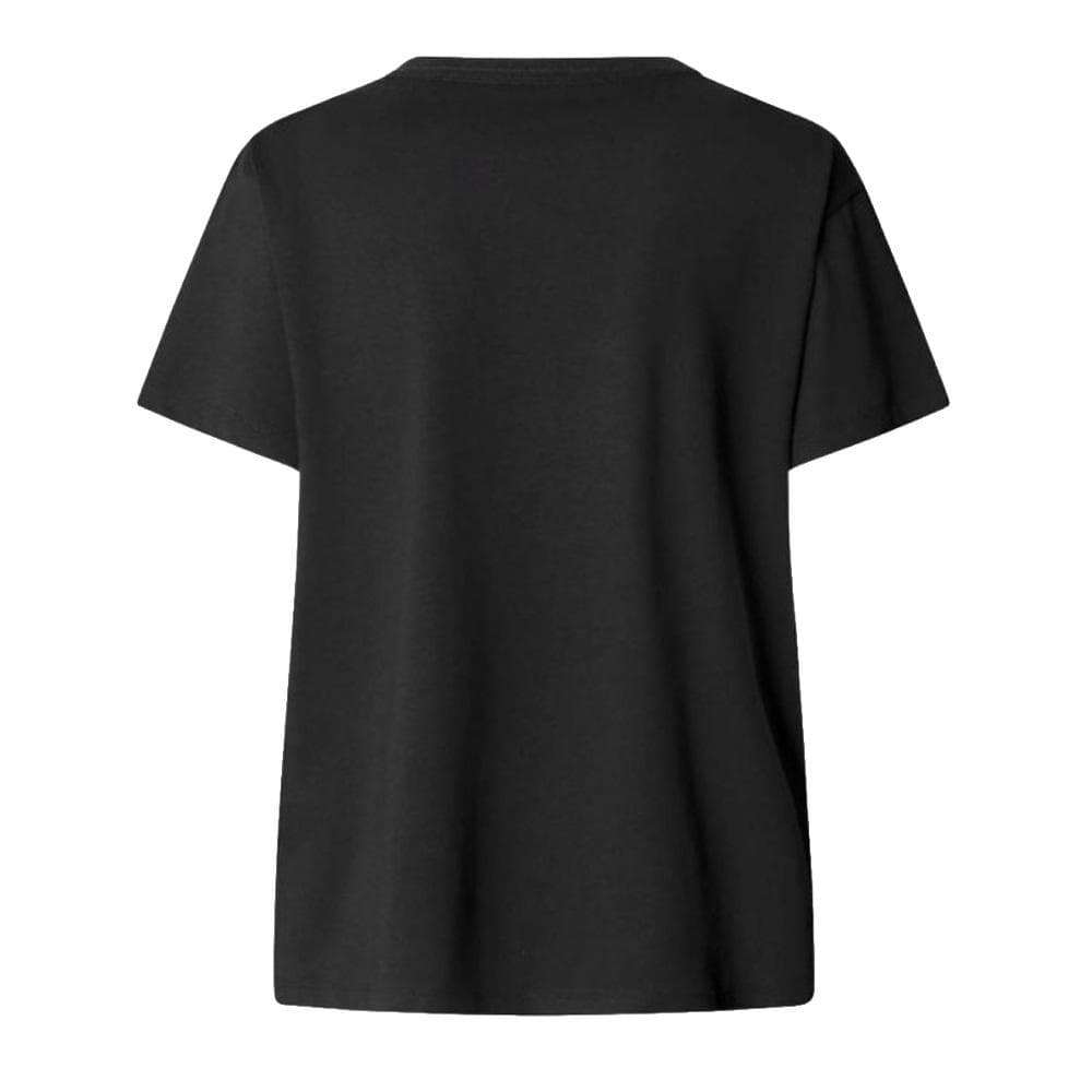 T-Shirt Noir Femme Pepe jeans Pjl L Nd 2