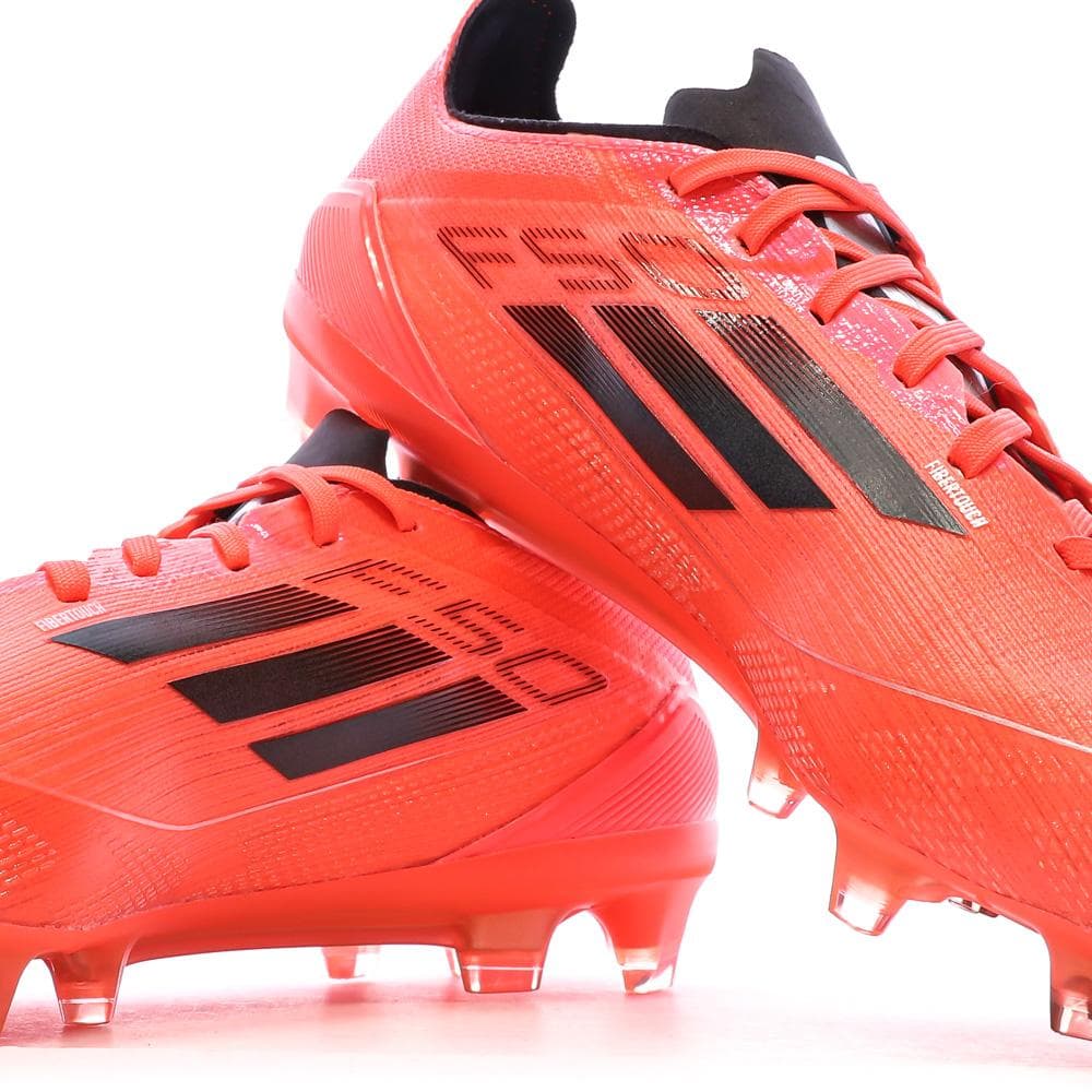 Chaussures de football Rouges/Noires Homme Adidas F50 Pro 7