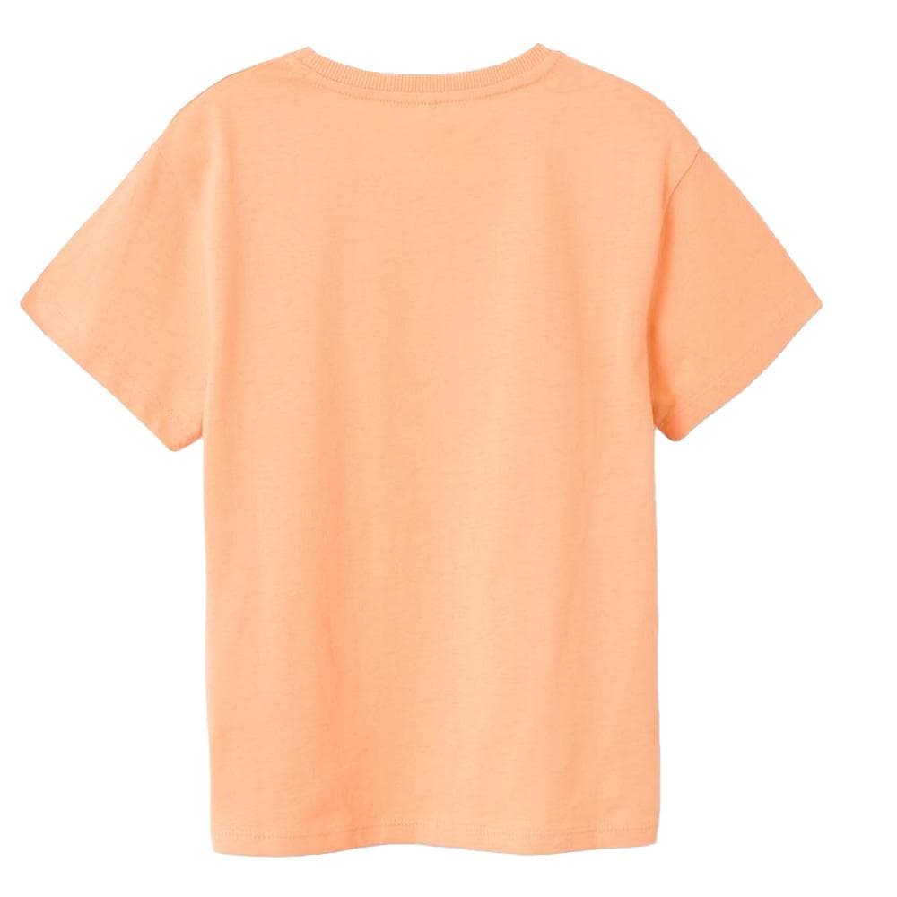 T-shirt Orange Fille Name it Loose 2