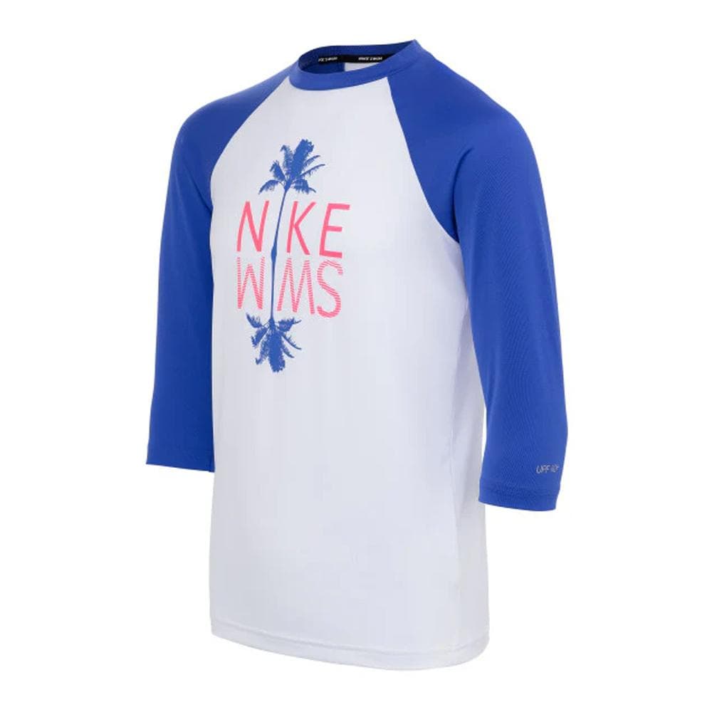 Lycra Blanc/Bleu Fille Nike Hydrogu 1