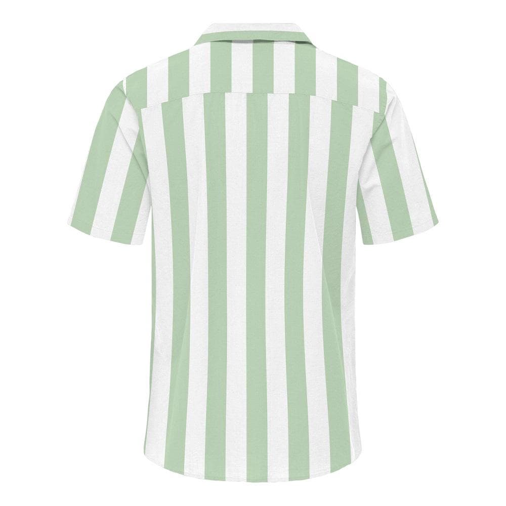 Chemise Verte/Blanche Homme Only & Sons Cantley 2