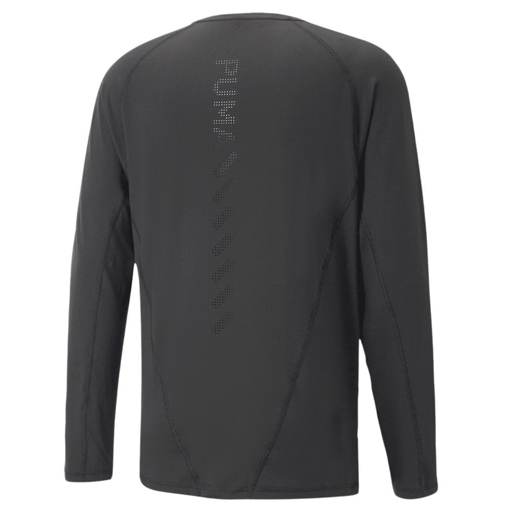 T-Shirt Manches Longues Noir Homme Puma Run Cloudspun 2