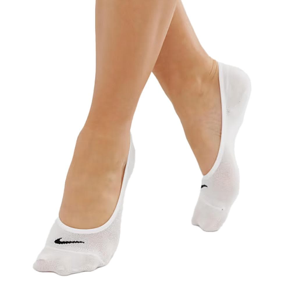 x3 Paires de Chaussettes invisible Blanc Nike Lightweight 2