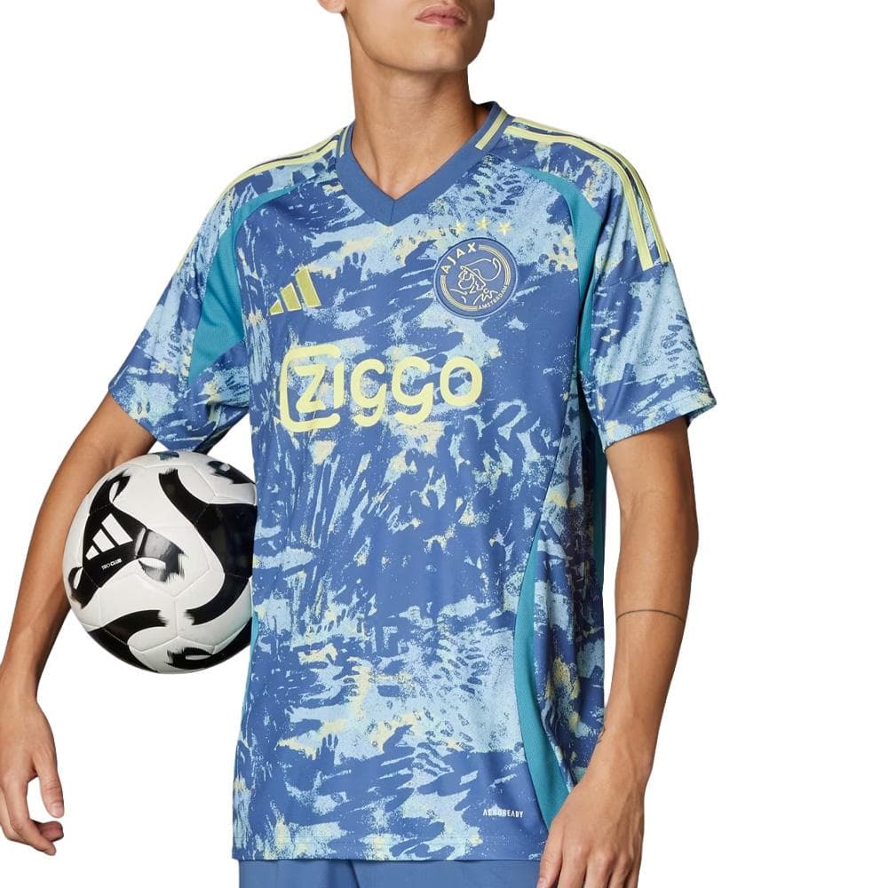 Amsterdam Maillot de football Extérieur Bleu Adidas 24/25 1
