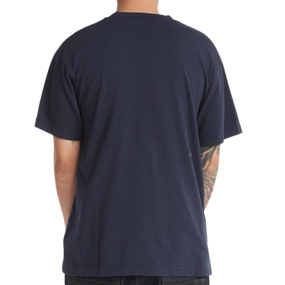 T-Shirt Marine Homme Dc shoes Star 2