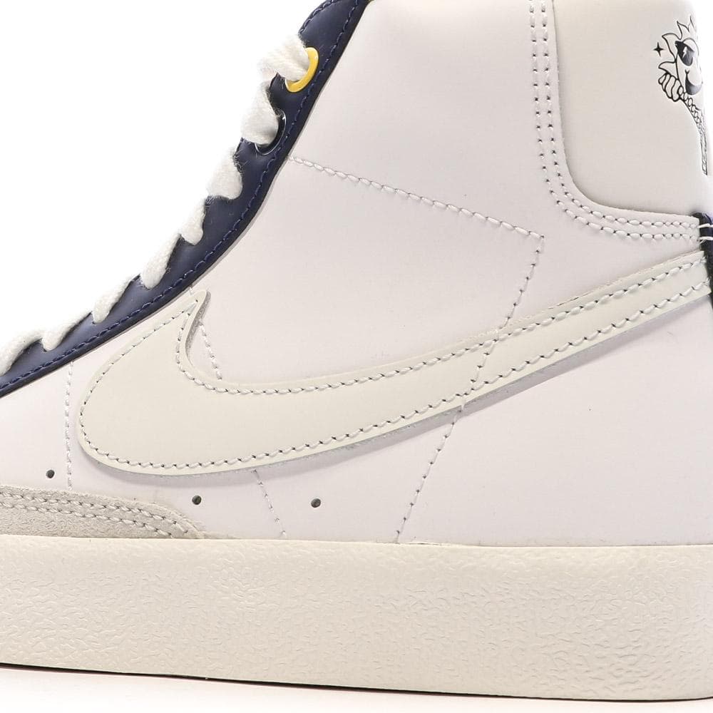 Baskets Blanche/Marine Garçon Nike Blazer Mid '77 7