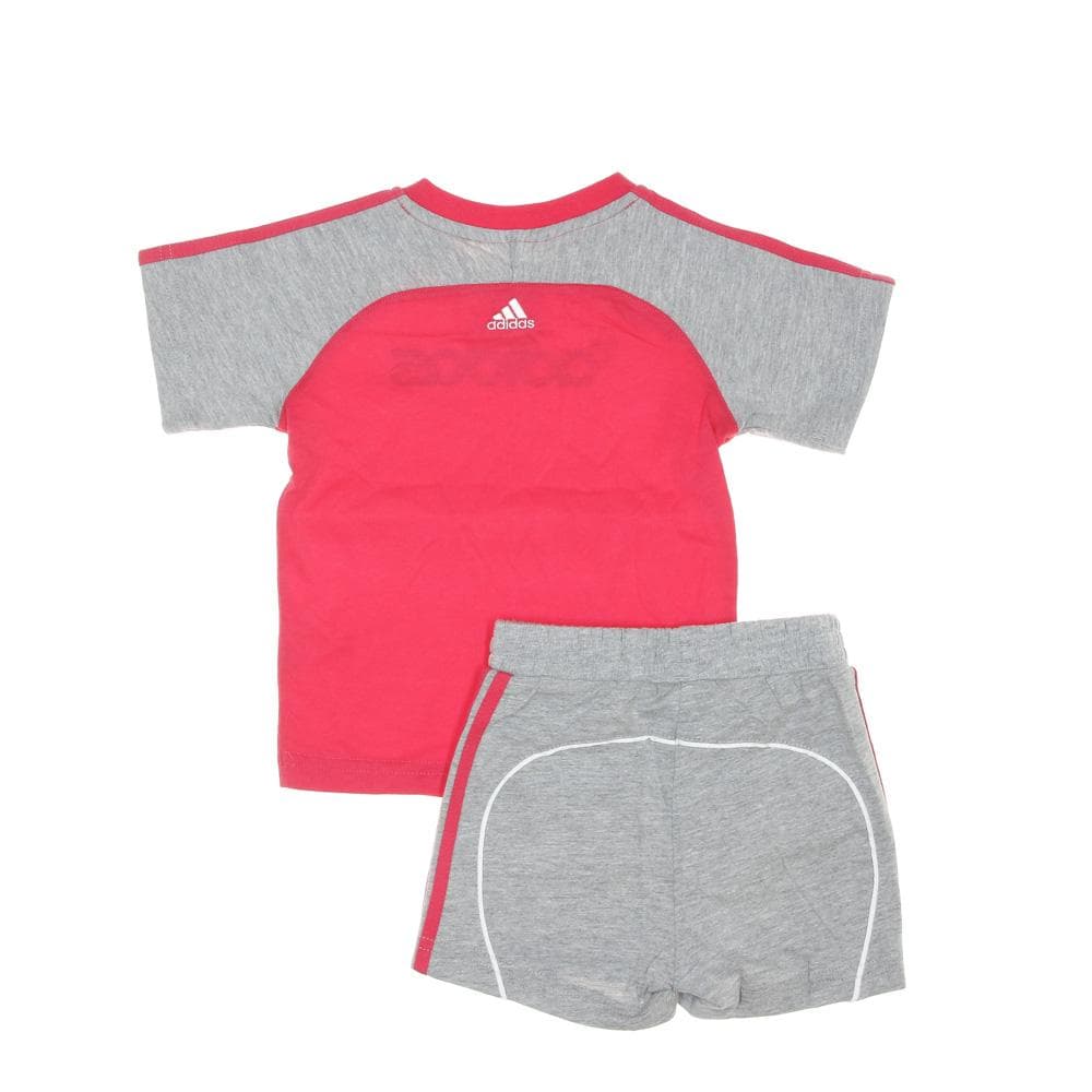 Ensemble Gris/Rose Garçon Adidas Z51693 2
