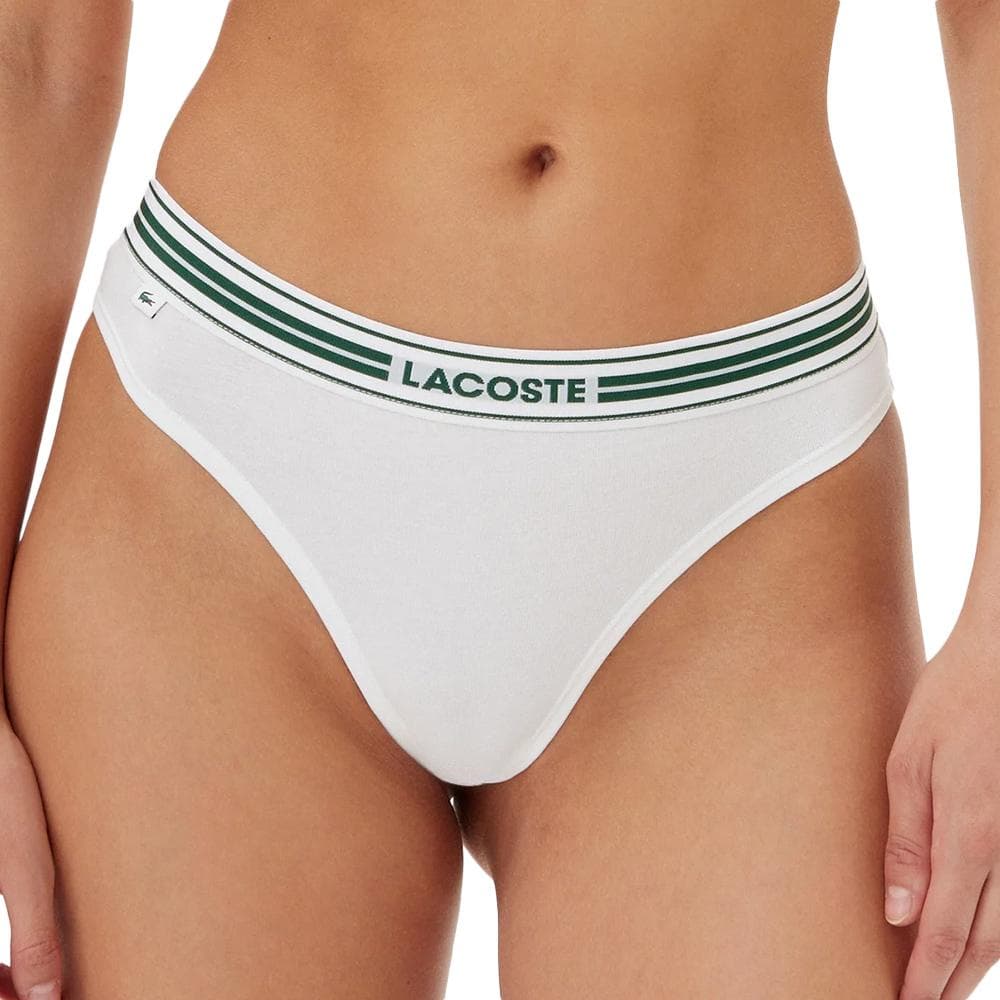 X1 String Blanc Femme Lacoste 8F5147 1