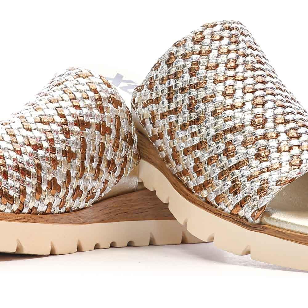 Claquettes Camel/Marron Femme XTI 143881 7