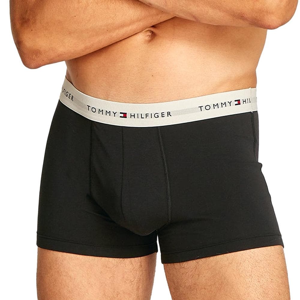 X3 Boxers Noir/Gris/Marine/Bleu Homme Tommy Hilfiger Trunk 2