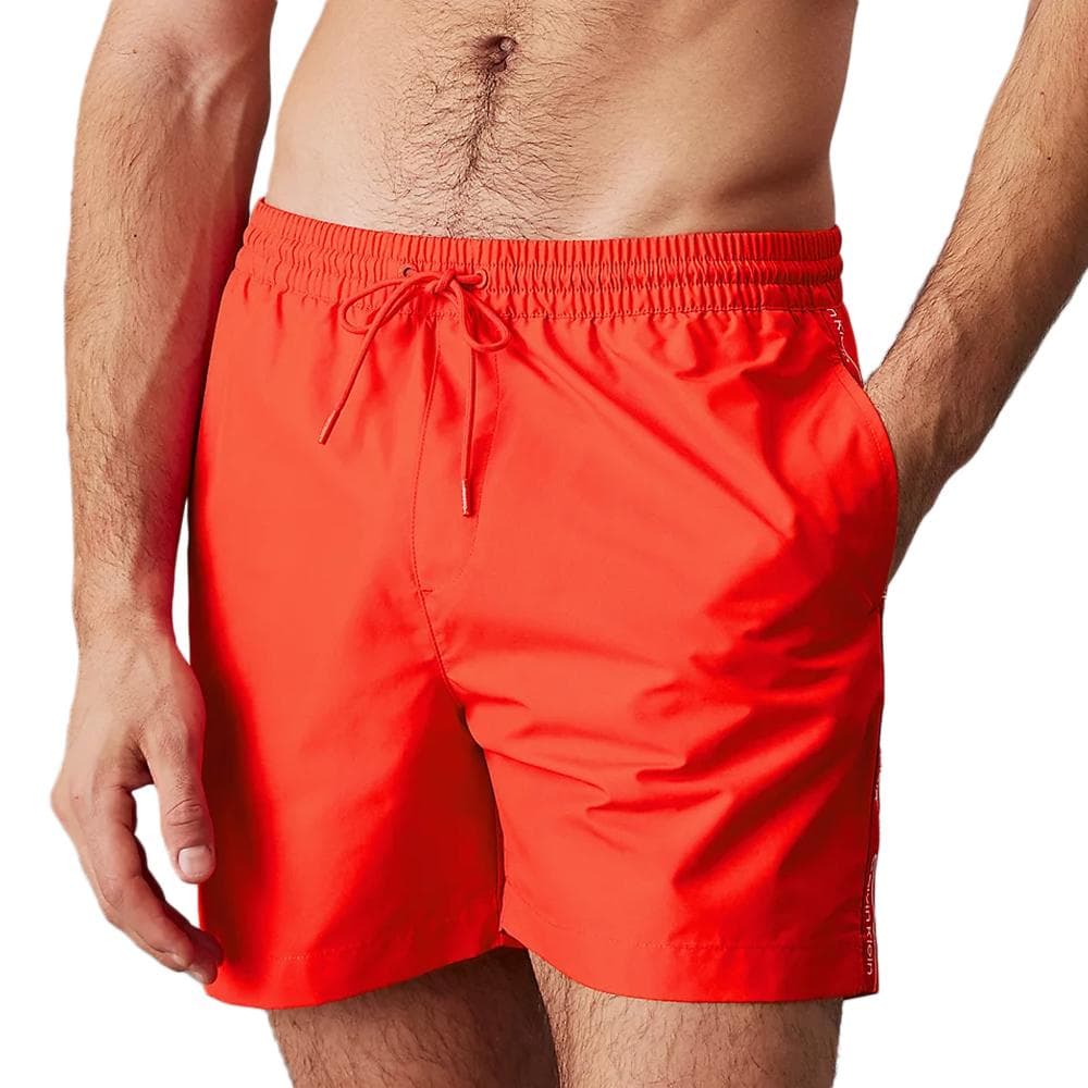 Maillot de bain Rouge Homme Calvin Klein Jeans Medium 1