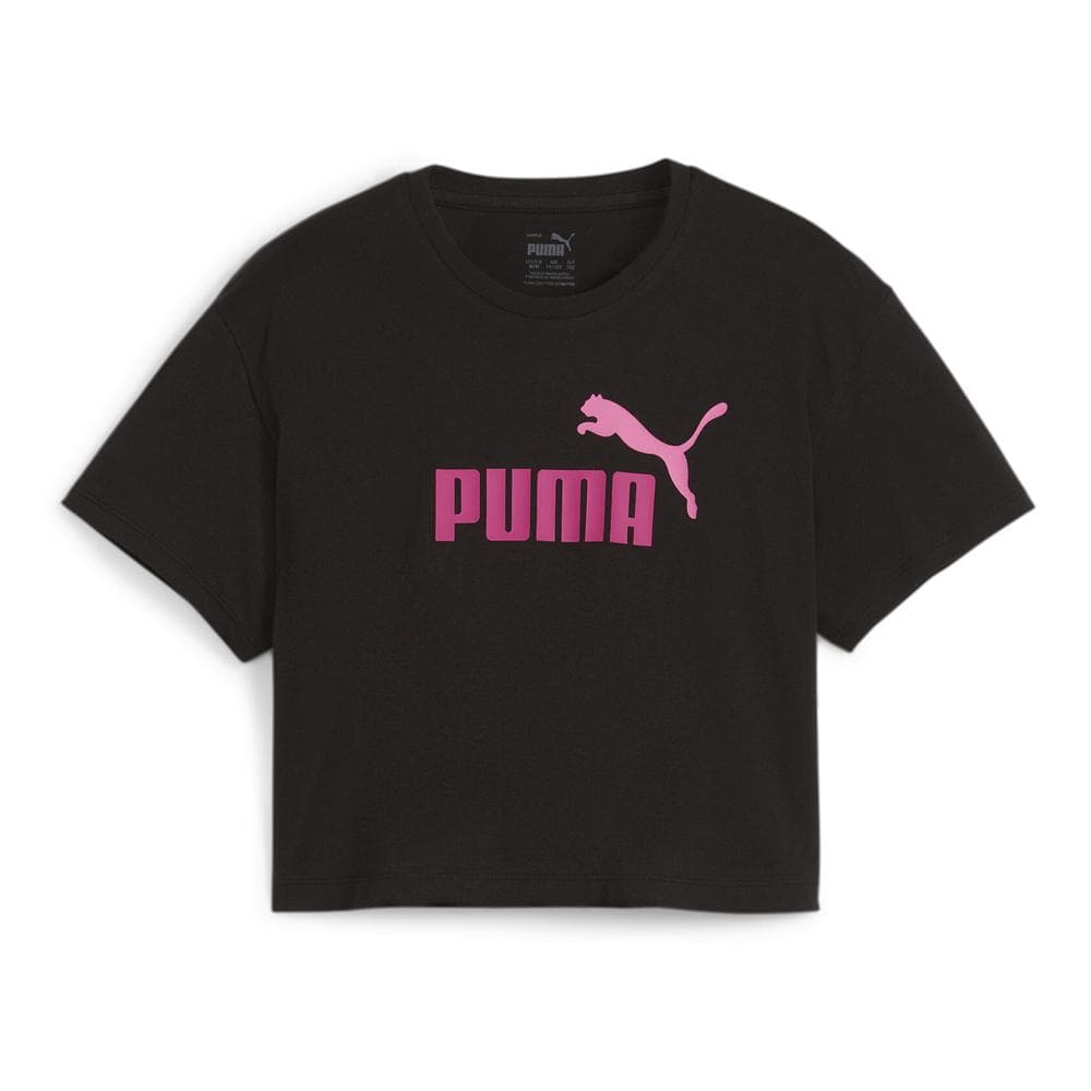 Crop top Noir/Rose Fille Puma 845346 1