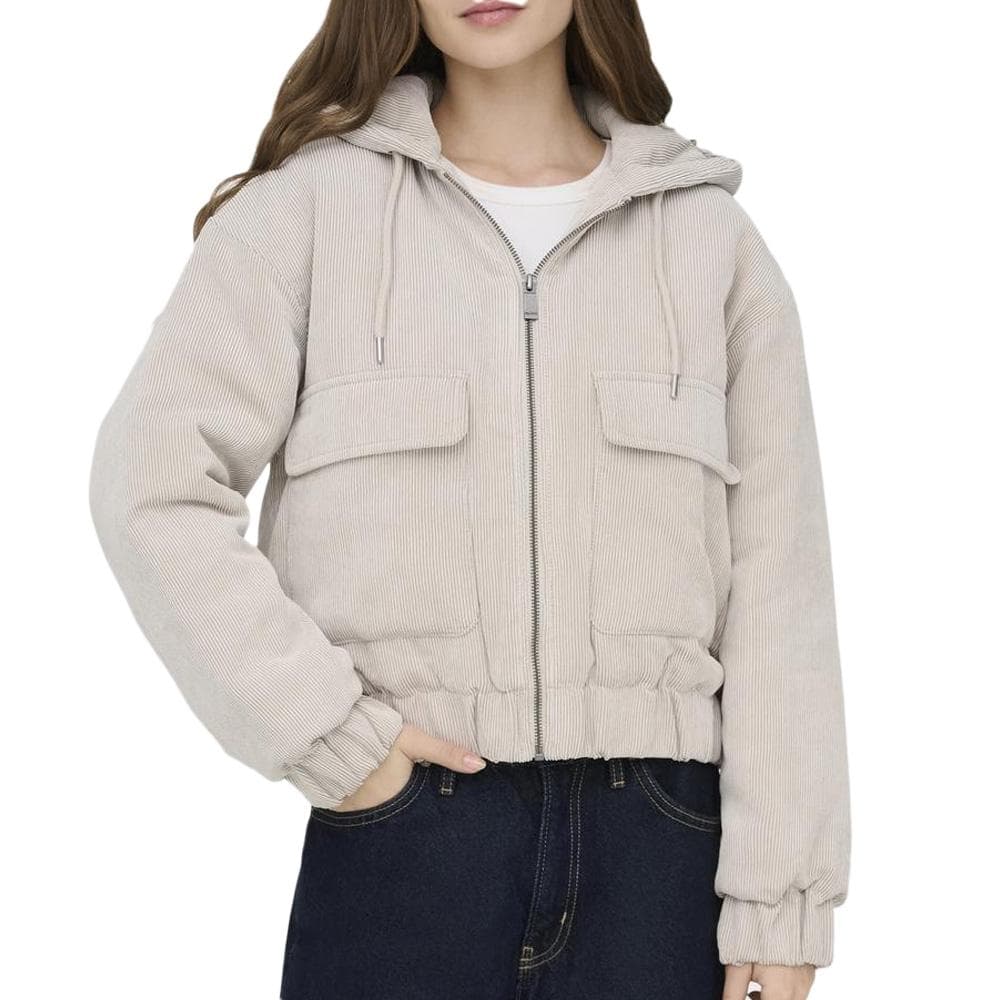 Veste Beige Femme Only Suva Corduroy 1