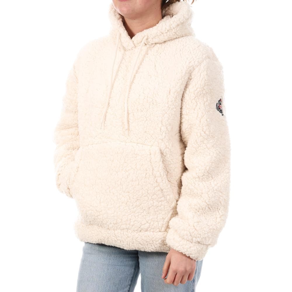 Veste en Sherpa Écru Femme Sherpa Compagnie des Amériques MARGAUX 1