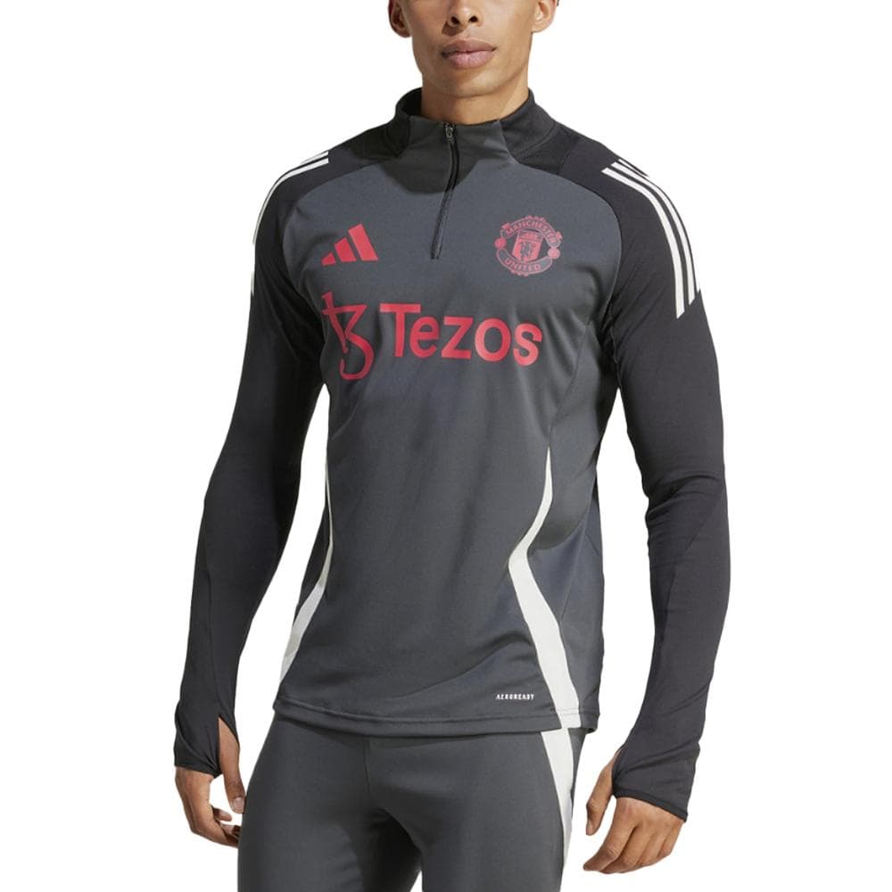 Manchester United Sweat Gris/Noir Adidas Tiro 2024 1