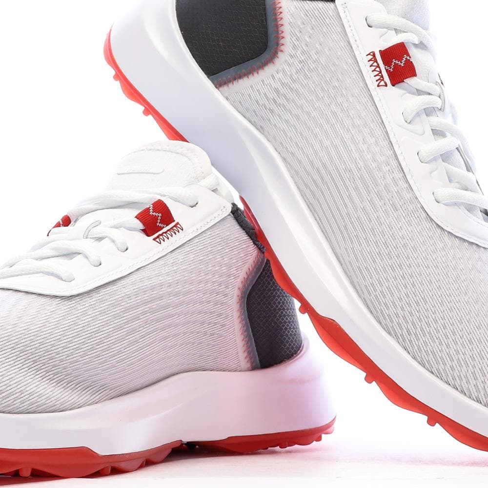 Chaussures de golf Blanc/Rouge Homme PUMA Fusion Crush Sport 7