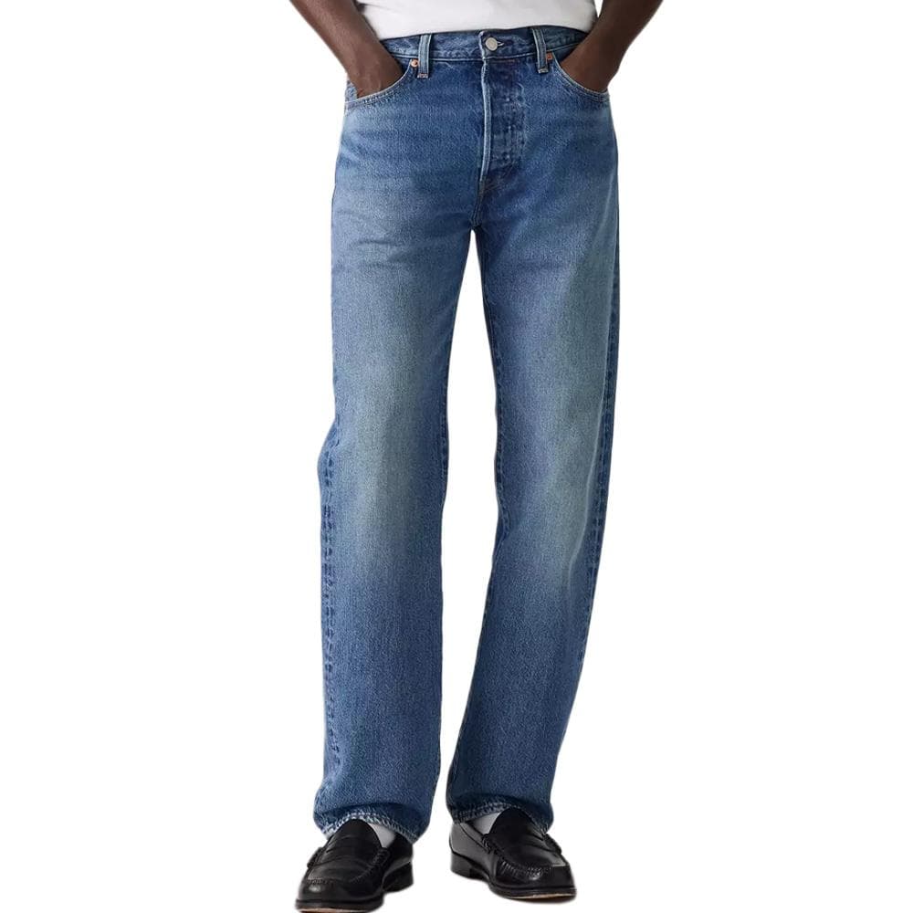 Jean Bleu Homme Levi's 501 Levis Original Fit Med 1