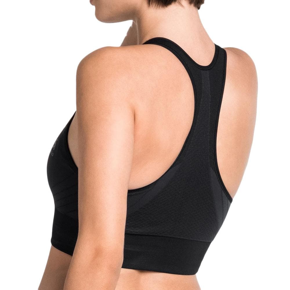 Brassière Noire Femme Odlo Seamless 2