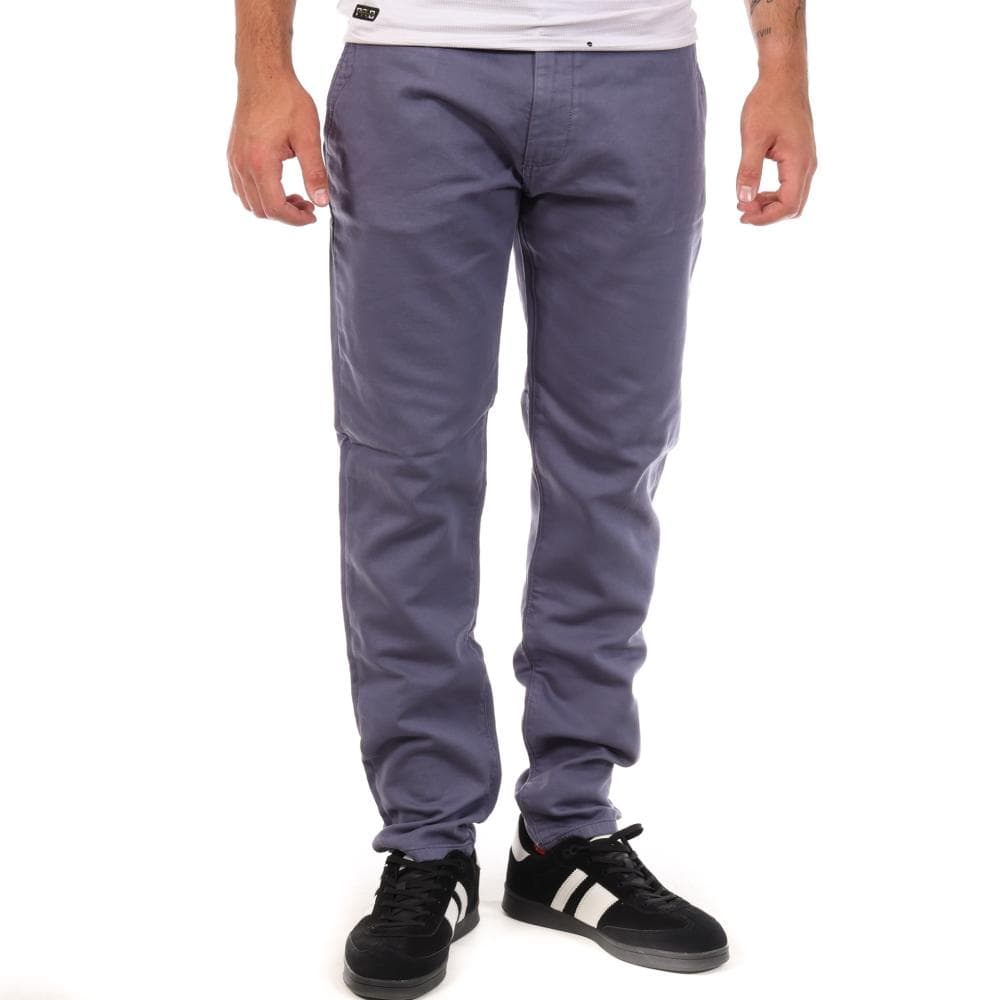 Pantalon toile Bleu Homme Freeman T. Porter Gino 1