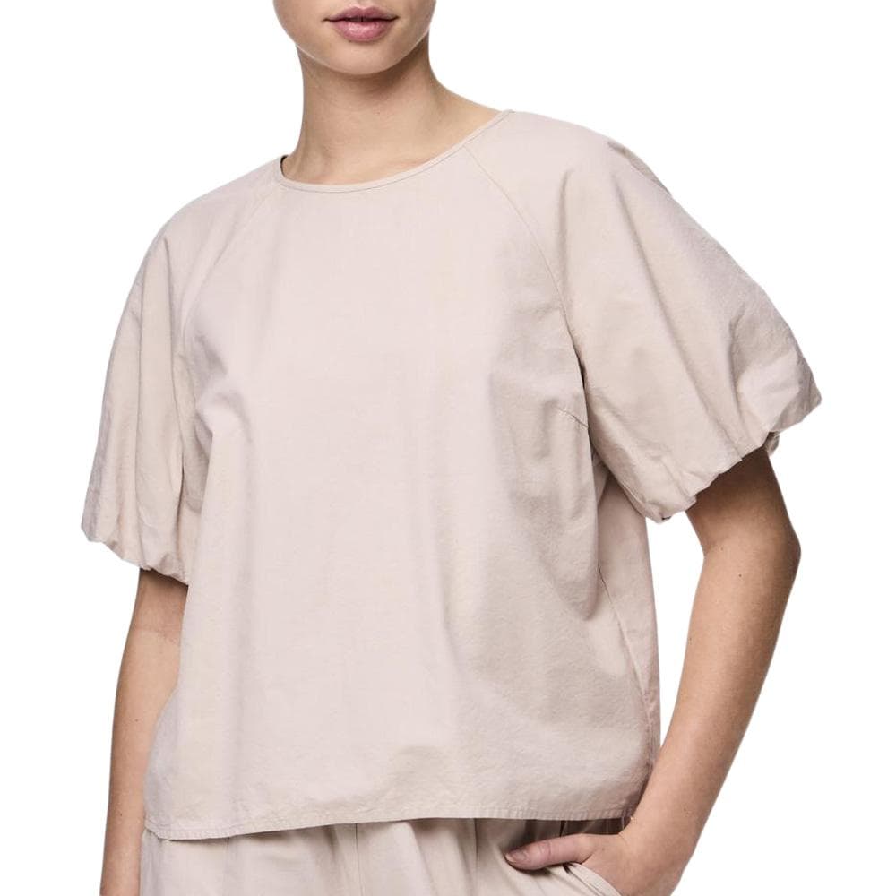 Blouse Beige Femme Pieces Karson 1