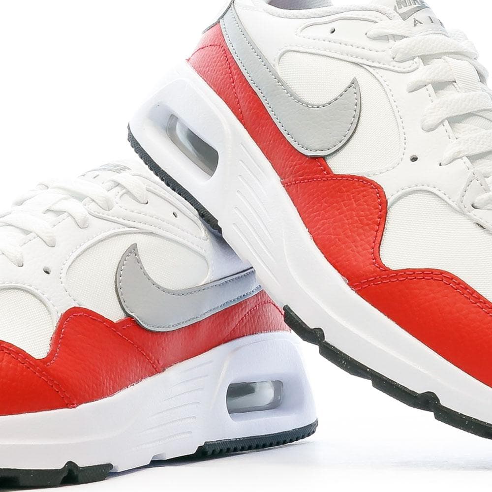Baskets Blanches/Rouge Homme Nike Air Max 7