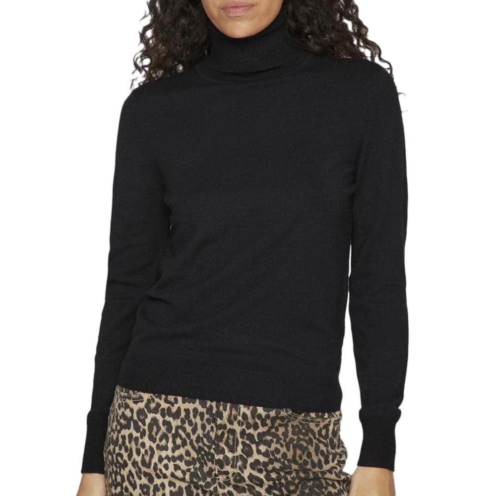 Pull Noir Femme Vila Comfy 14097994 1