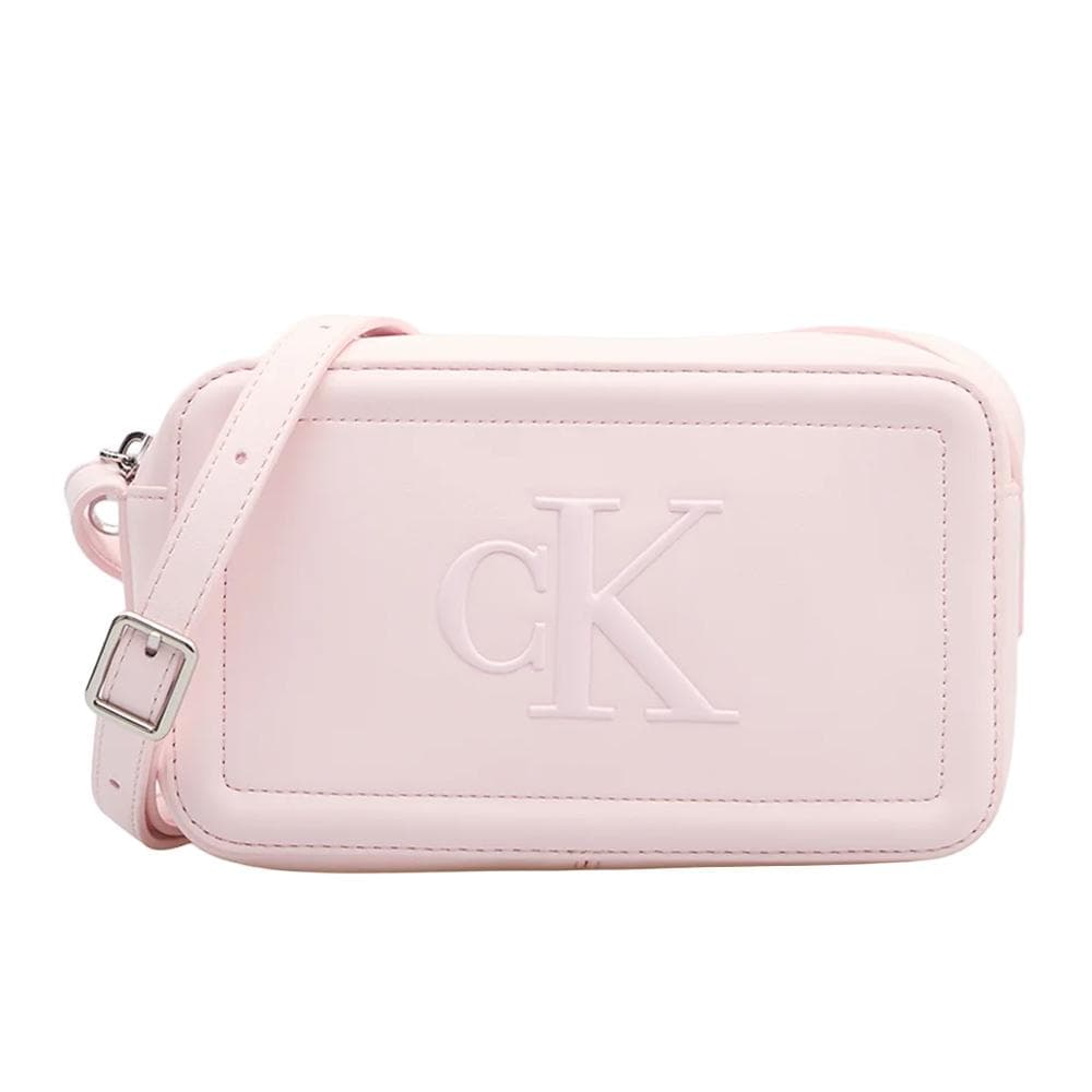Sac à bandoulière Rose Femme Calvin Klein Jeans Bold Ck Camera 1