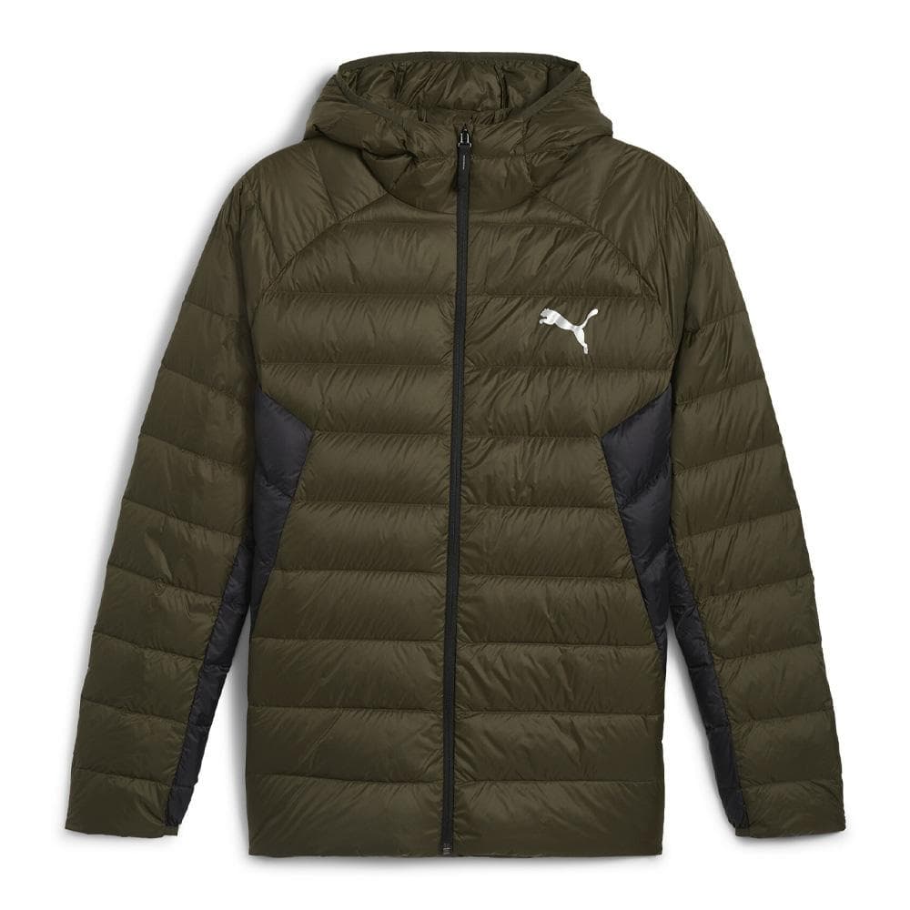 Doudoune Kaki Homme Puma Packlite Hooded Down 1