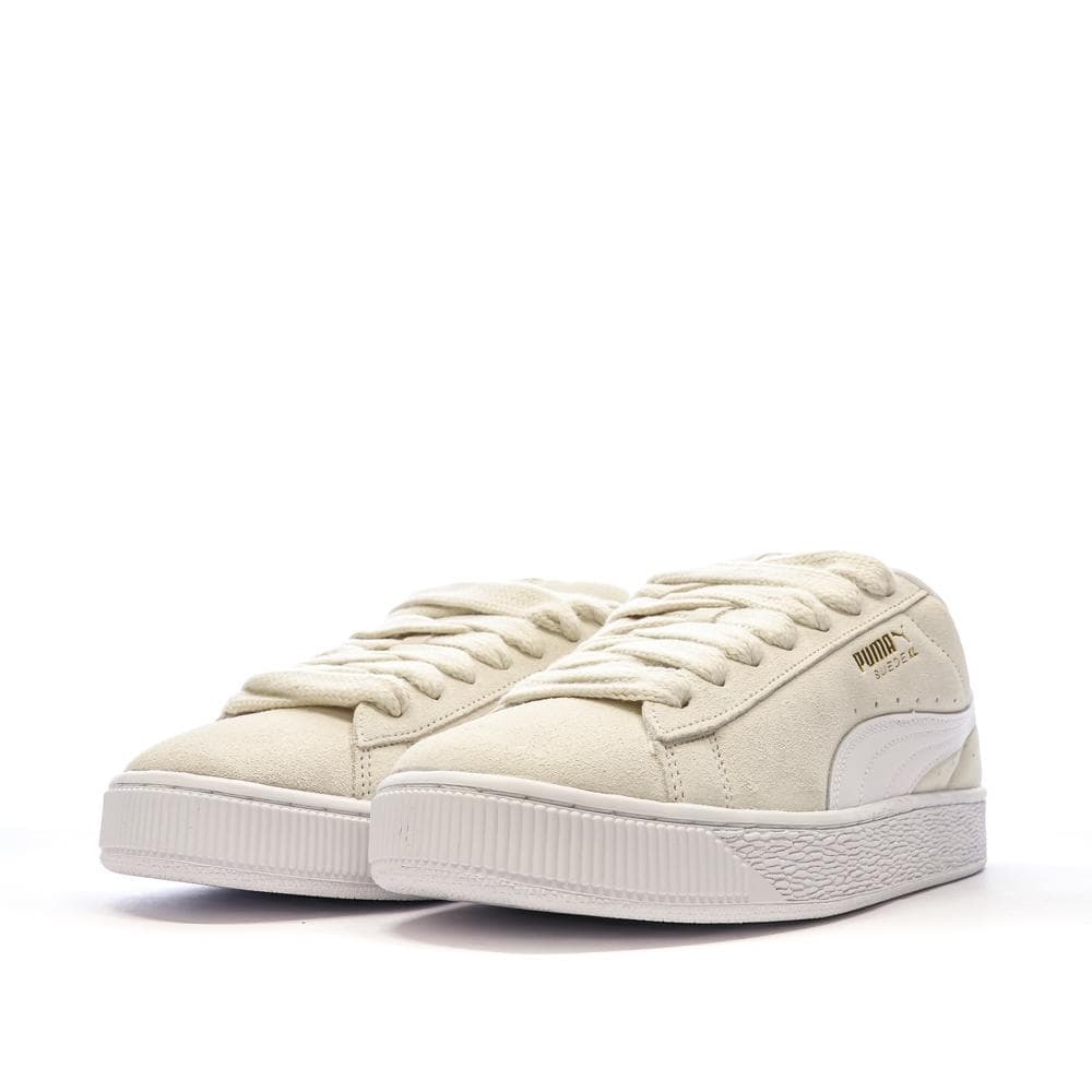 Baskets Beige/Blanc Homme Puma Suede XL 6