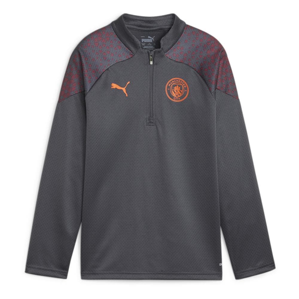 Manchester City Haut d entrainement Garçon Gris Puma Mcfc Training 23/24 1