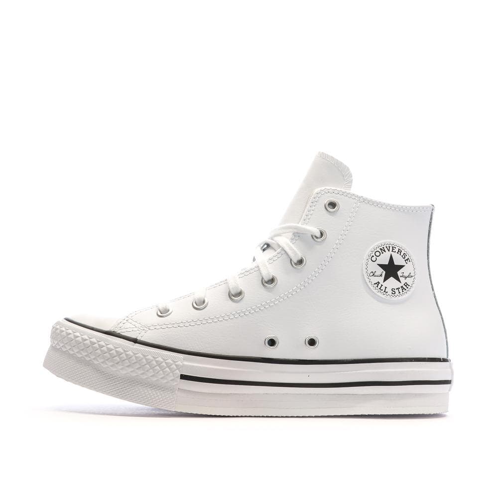 Baskets Blanches Fille Converse All Star Eva Lift 1