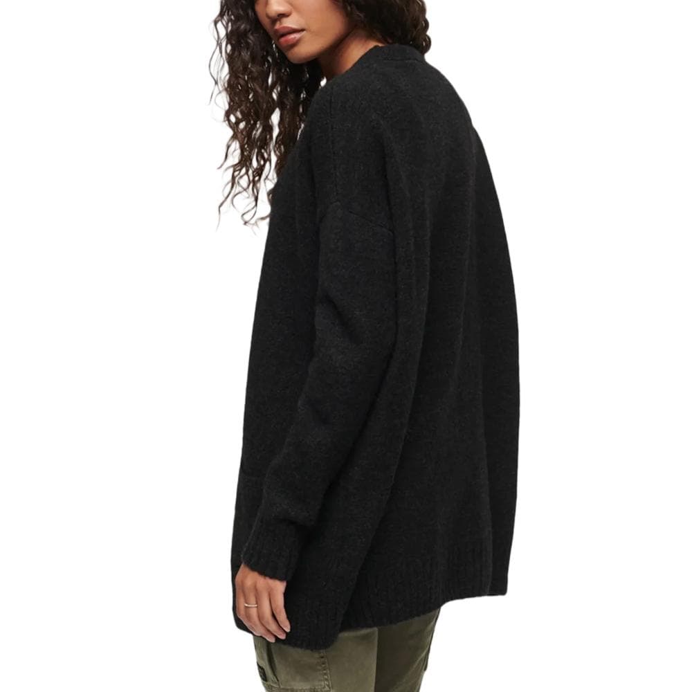Gilet Noir Femme Superdry Supersoft 2