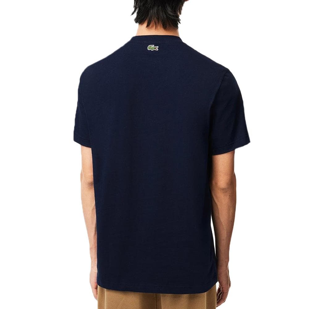 T-shirt Marine Mixte Lacoste TH1218 2