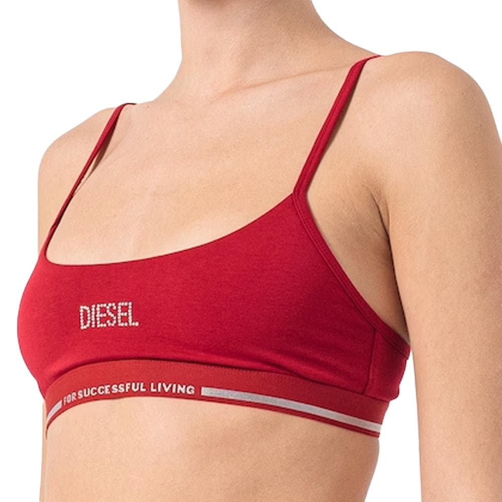 Brassière Rouge Femme Diesel Reggiseno 1