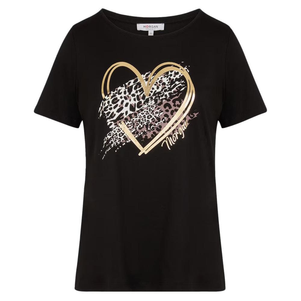 T-Shirt Noir Femme Morgan DLOPI 2