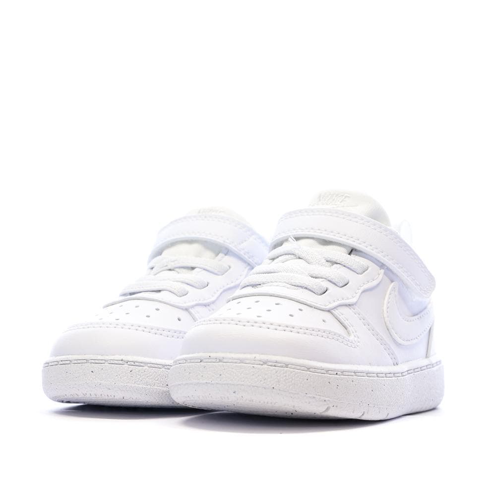 Baskets Blanc Enfant Nike Court Borough Low Recraf 6