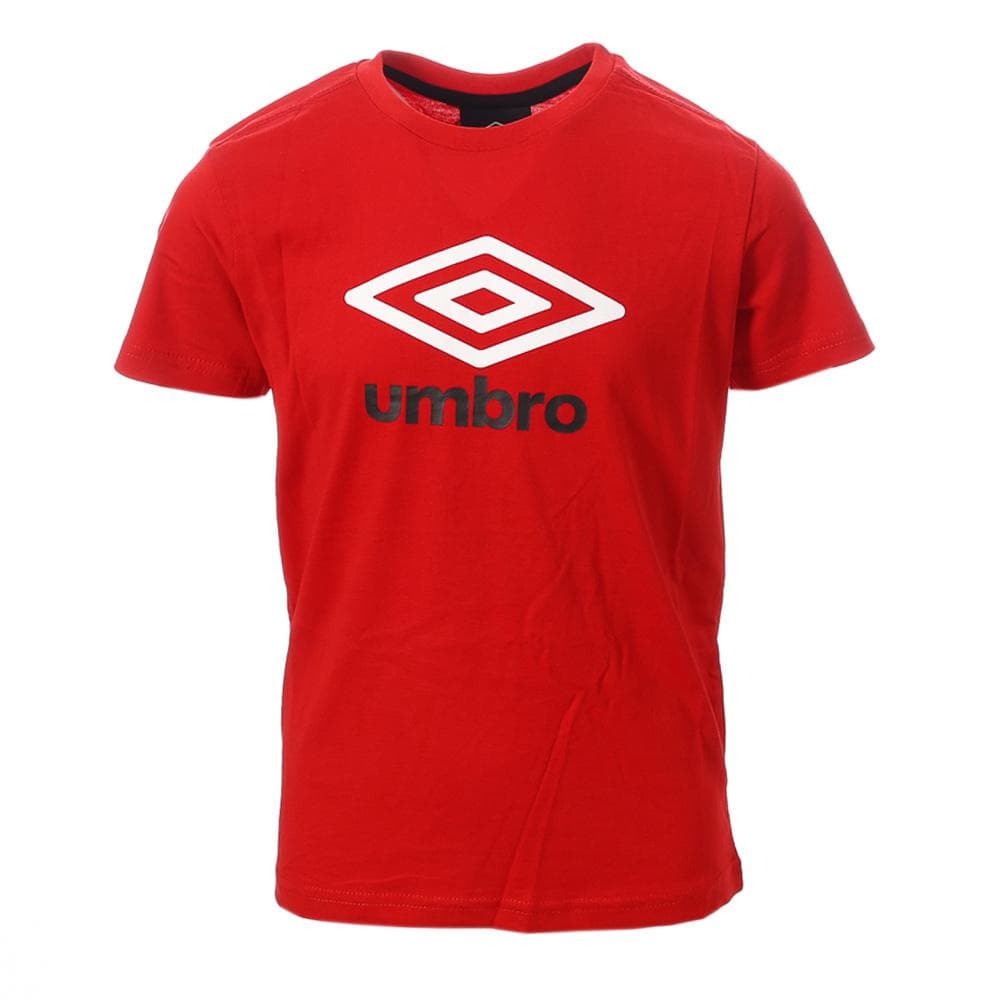 T-shirt Rouge Garçon Umbro Bas Net 1
