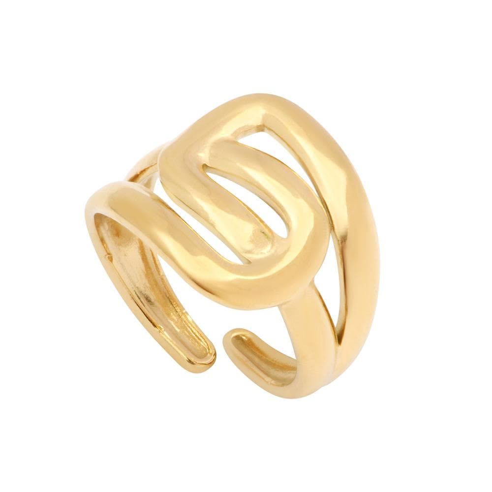 Bague Doré Femme Clio Blue BA0019 1