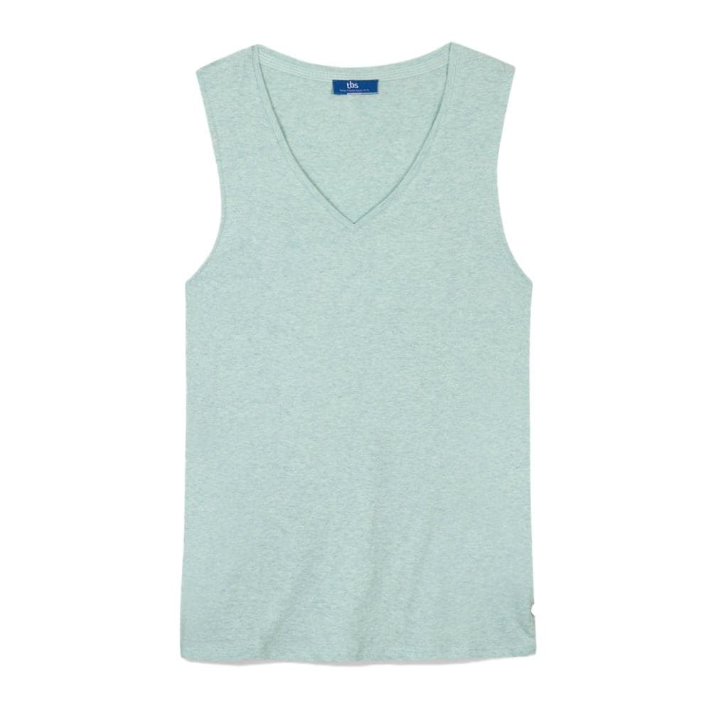 Débardeur Vert Femme TBS ADINADEB 1
