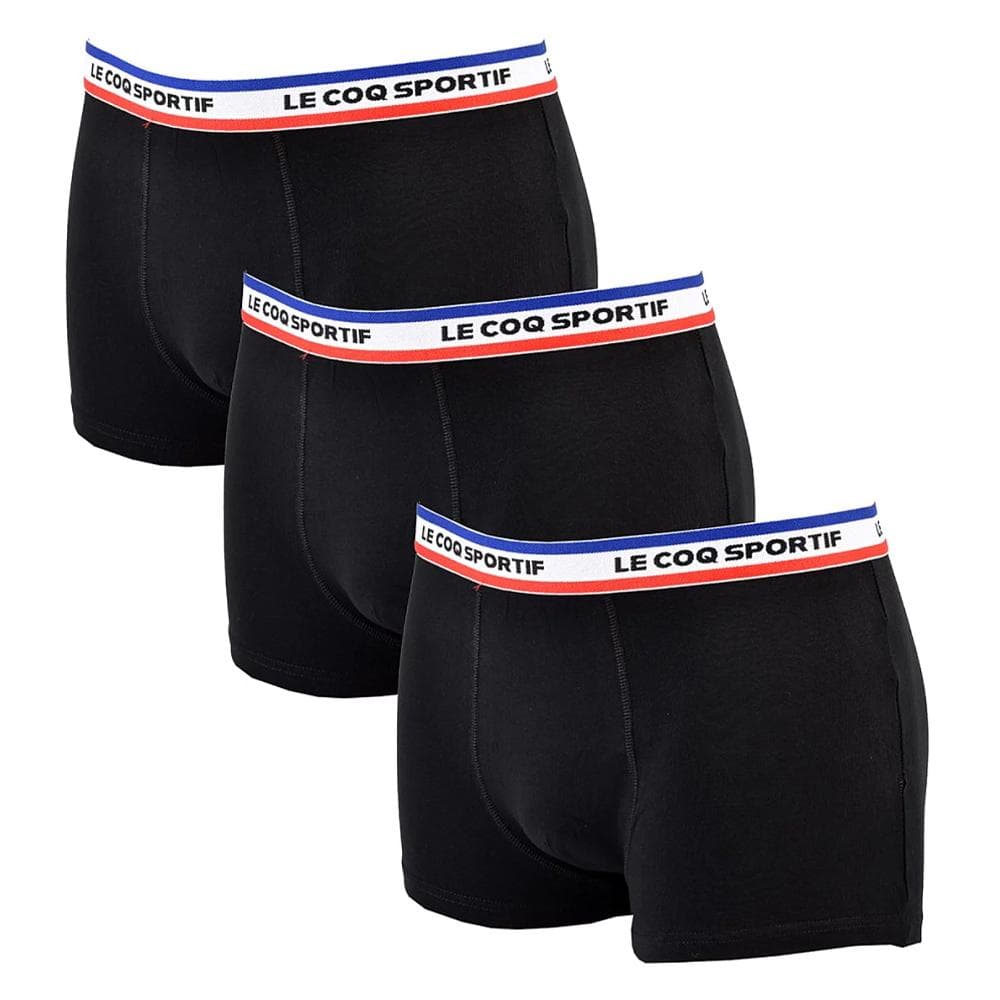 Lot de 3 Boxers Noir Homme Le Coq Sportif Boxer 1