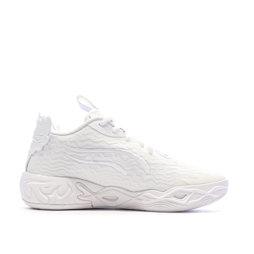 Chaussures de Basketball Blanc Femme Puma Mb.04 Lo Ice White 2