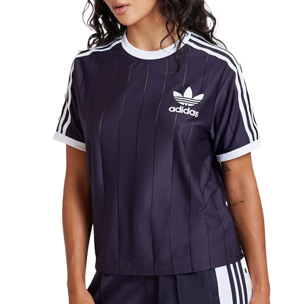 T-Shirt Violet Femme Adidas IZ3201 1