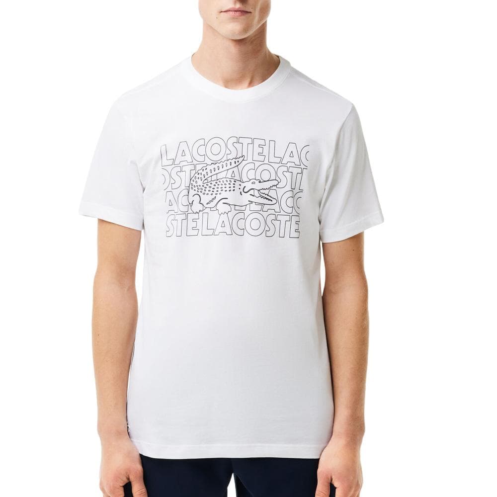 T-shirt Blanc Homme Lacoste TH7505 1