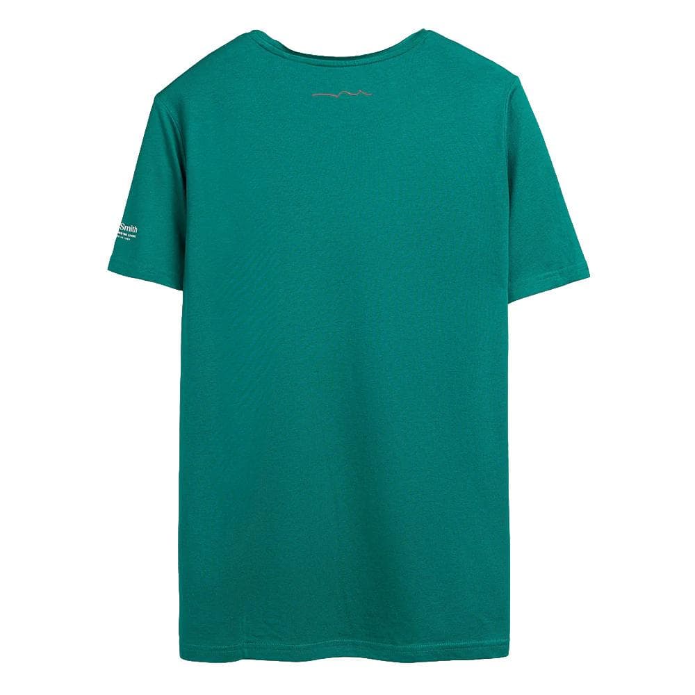 T-shirt Vert Homme Teddy Smith T-geo 2
