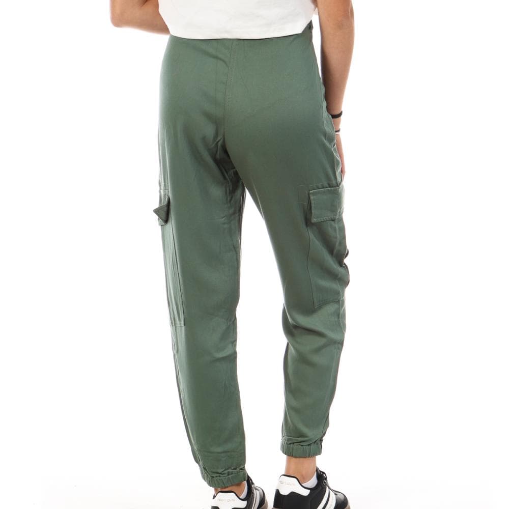 Pantalon Fluide Vert Femme Lee Cooper Okarta 2