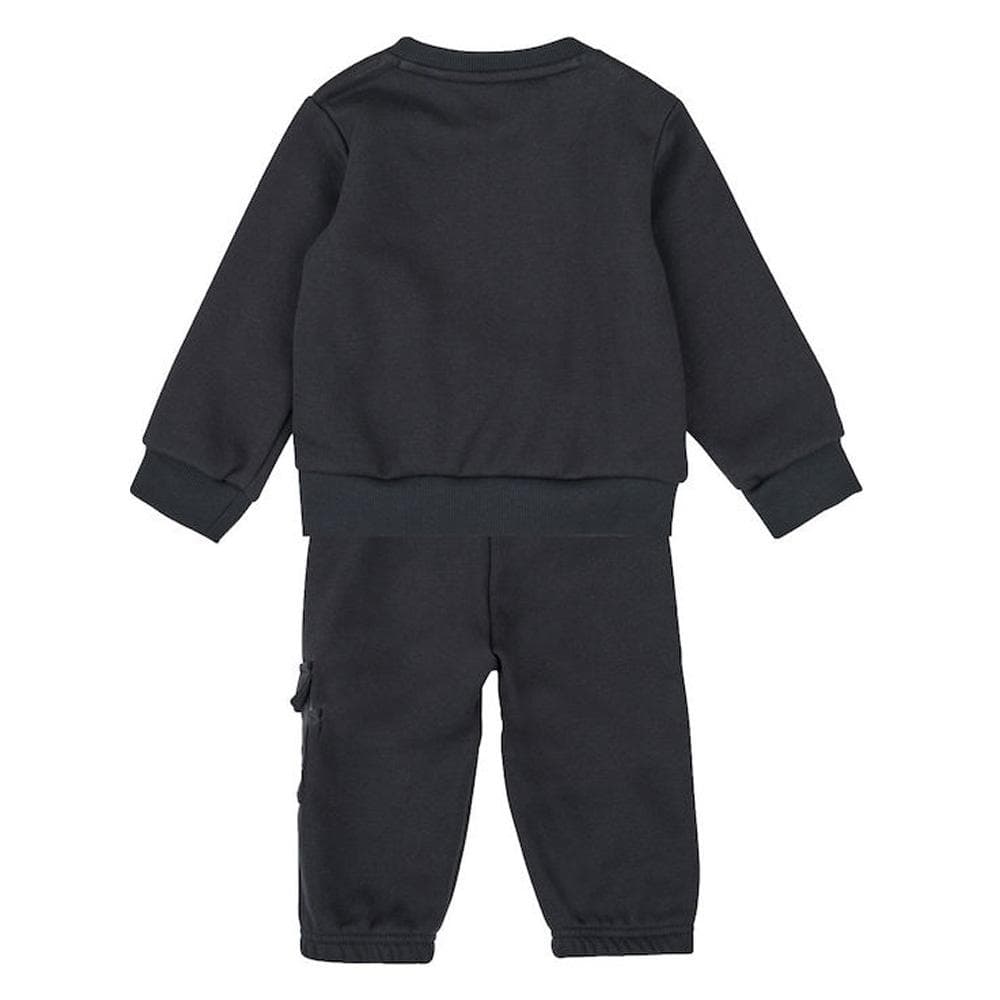 Ensemble Survêtement Noir Garçon Adidas Lin 2
