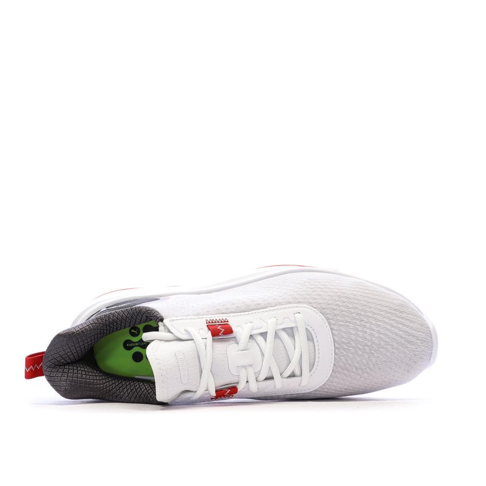 Chaussures de golf Blanc/Rouge Homme PUMA Fusion Crush Sport 4