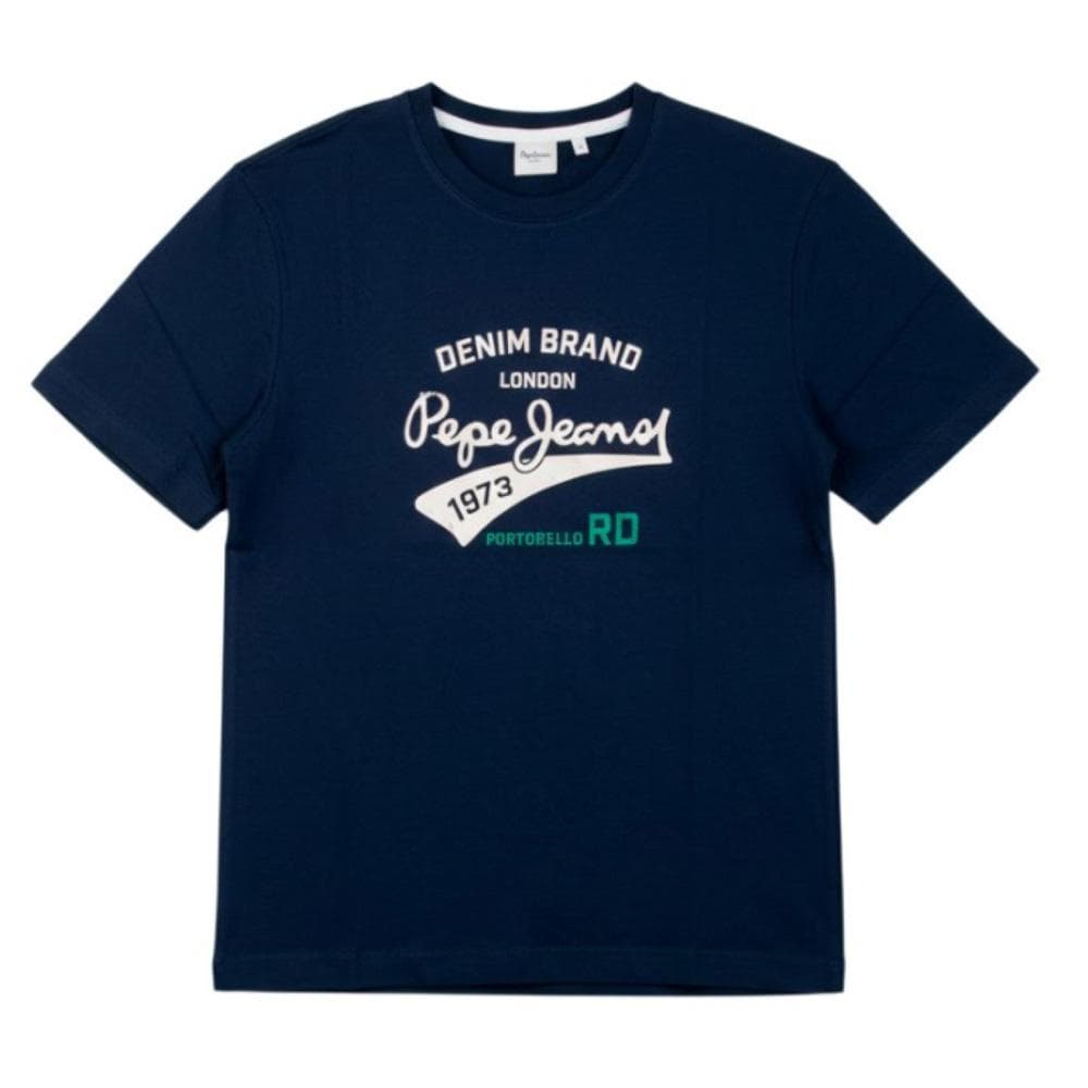 T-Shirt Marine Homme Pepe jeans Nd 1
