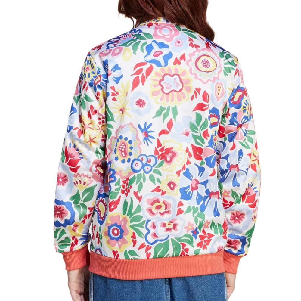 Veste Imprimé Rouge/Blanc Femme Adidas Firebird 2